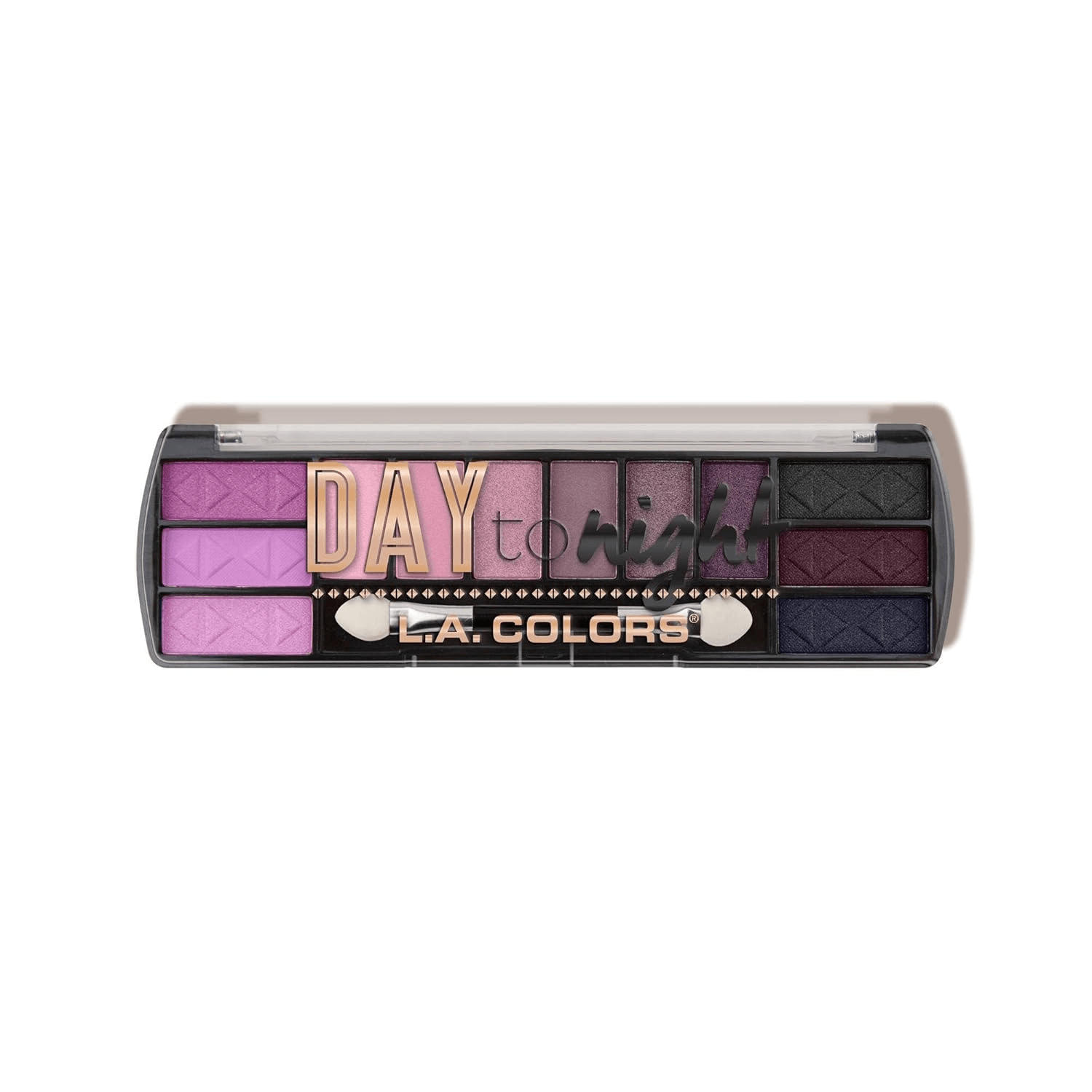 L.A. COLORS Day to Night - Sombra de ojos de 12 colores