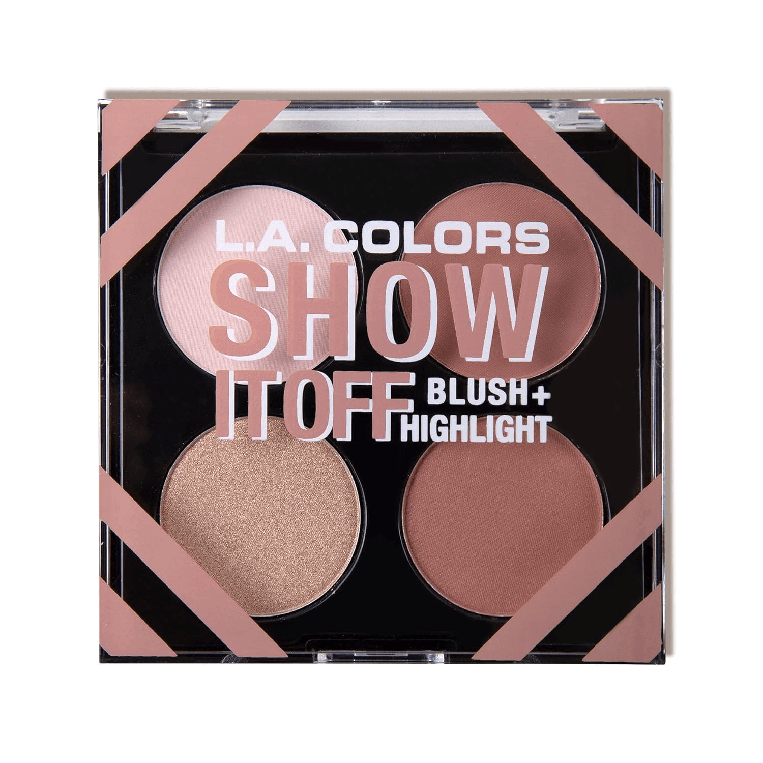 Producto L.A. COLORS Paleta Show It Off & Shape It Up, Rubor y Iluminador Show It Off CFP637 en Nimu Care