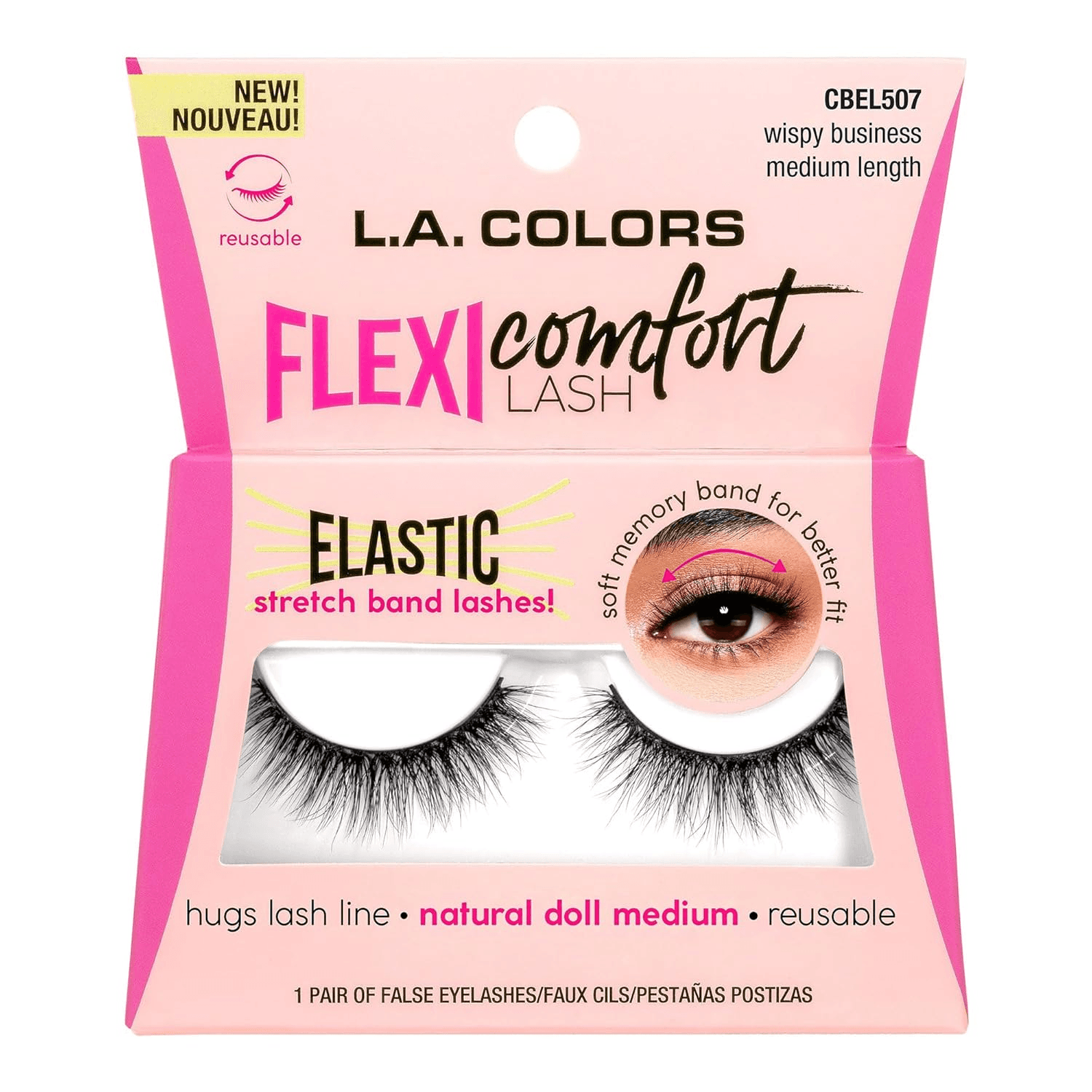 Producto L.A. COLORS Flexi Comfort Lash (pestañas) en Nimu Care