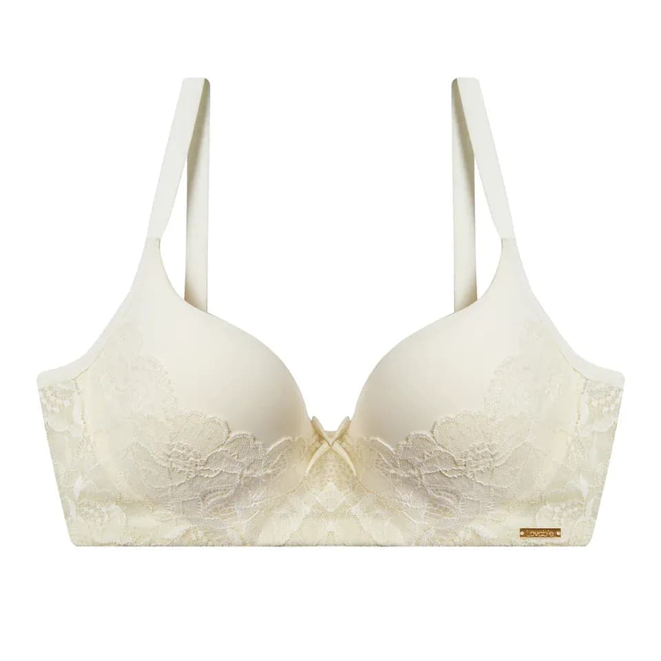 Brasier con aros y copas prehormadas sin realce Talla 38 C