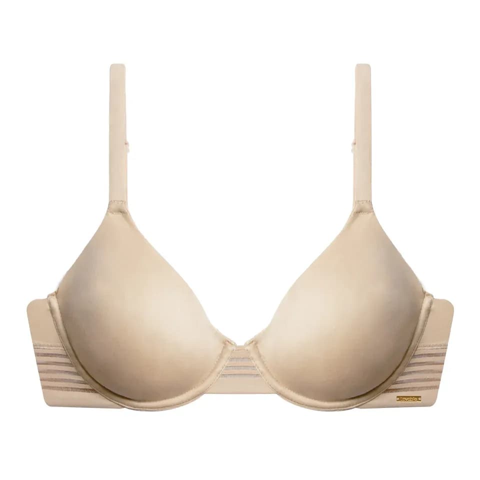 Brasier con aros, copas sin realce y cobertura completa del busto TALLA 40B